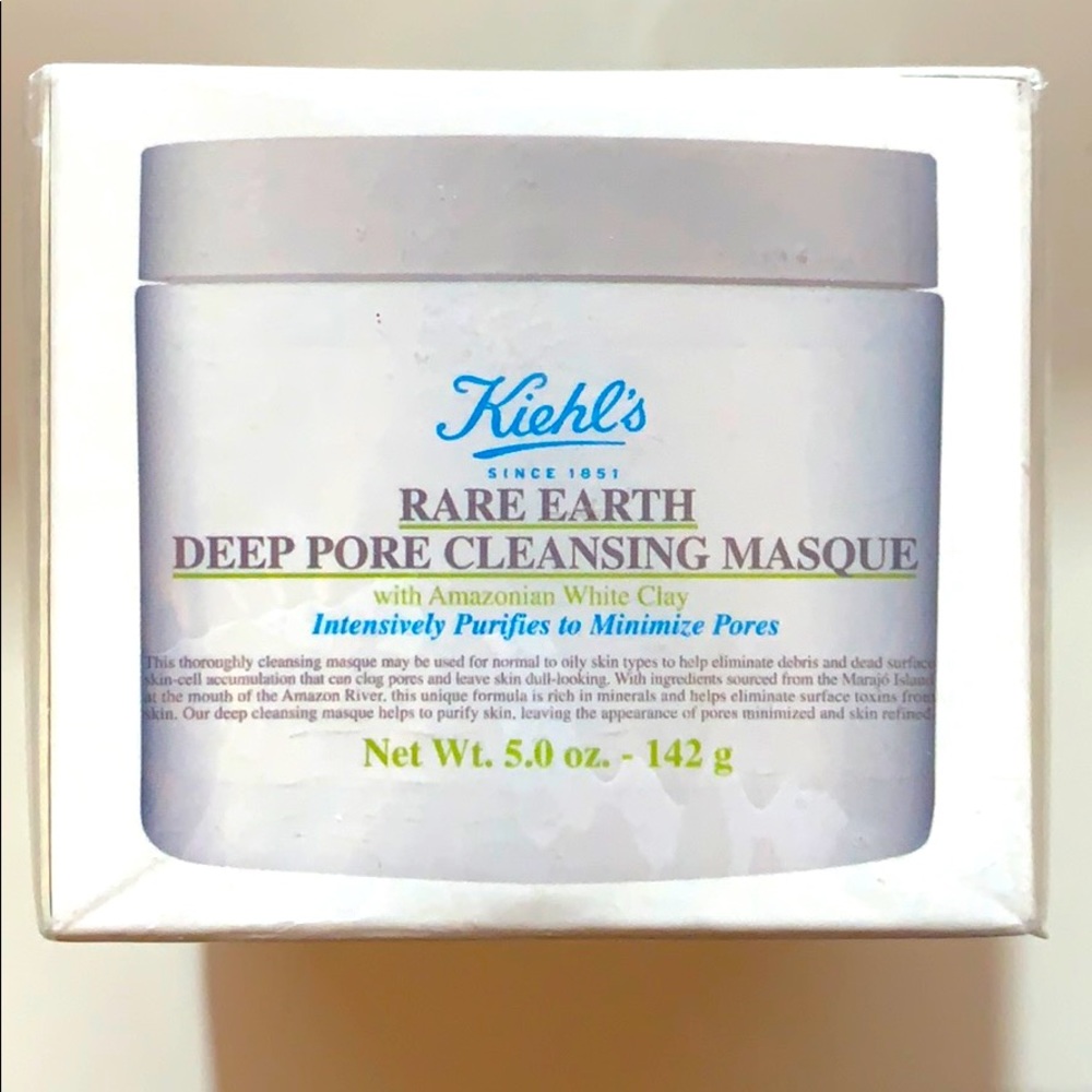 Kiehl's rare earth deep pore cleansing masque